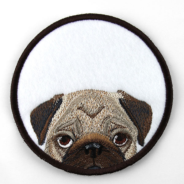 Go Fetch Pug Coaster (In-the-Hoop)