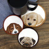 Go Fetch Pug Coaster (In-the-Hoop)