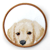 Go Fetch Golden Retriever Coaster (In-the-Hoop)