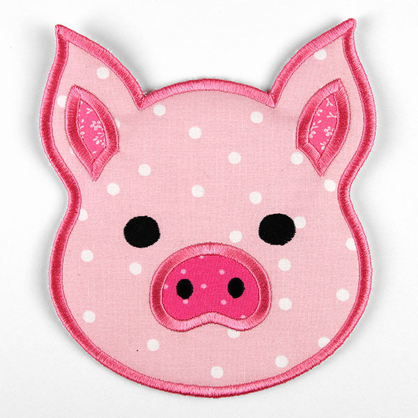 Oink Oink Pig Trivet (In-the-Hoop)