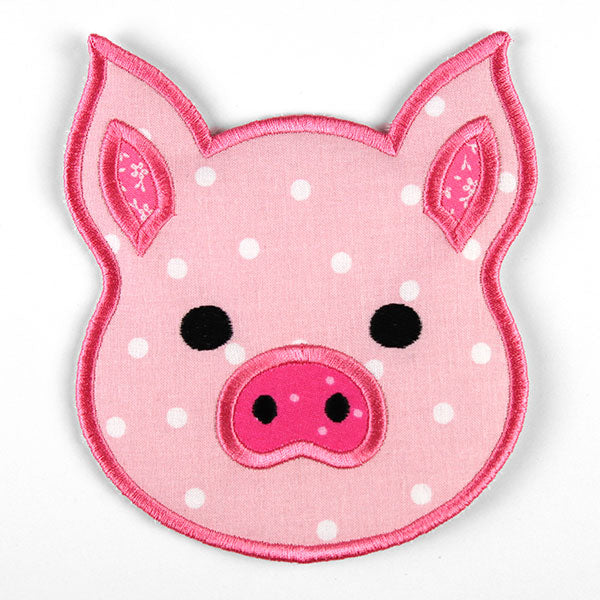 Oink Oink Pig Trivet (In-the-Hoop)