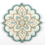 Art Deco Flower Trivet (In-the-Hoop)