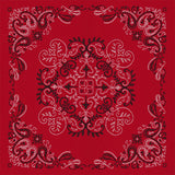 Delicate Paisley Pattern Bandana Pillow Pair