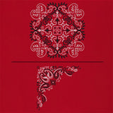 Delicate Paisley Pattern Bandana Pillow Pair