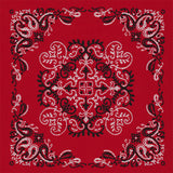 Delicate Paisley Pattern Bandana Pillow Pair