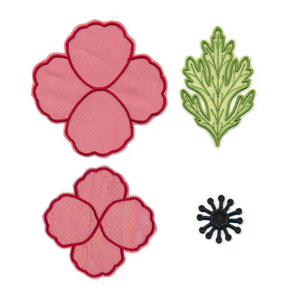 Organza and Lace 3D Poppy Flower (In-the-Hoop)