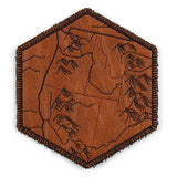 From Sea to Shining Sea United States Map Coaster - Northwest (In-the-Hoop)