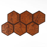 From Sea to Shining Sea United States Map Coaster - Northeast (In-the-Hoop)