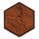 From Sea to Shining Sea United States Map Coaster - Southwest & Hawaii (In-the-Hoop)