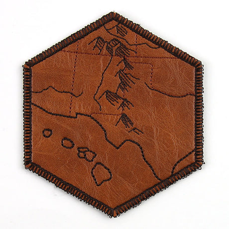 From Sea to Shining Sea United States Map Coaster - Southwest & Hawaii (In-the-Hoop)