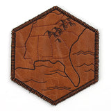 From Sea to Shining Sea United States Map Coaster - Southeast (In-the-Hoop)