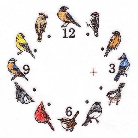 Time is for the Birds Clock - Split