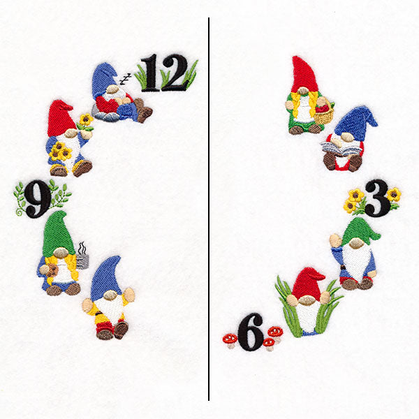 Gnome Time for Silliness Clock - Split