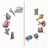 Stitch of Time Sewing Notions Clock - Split