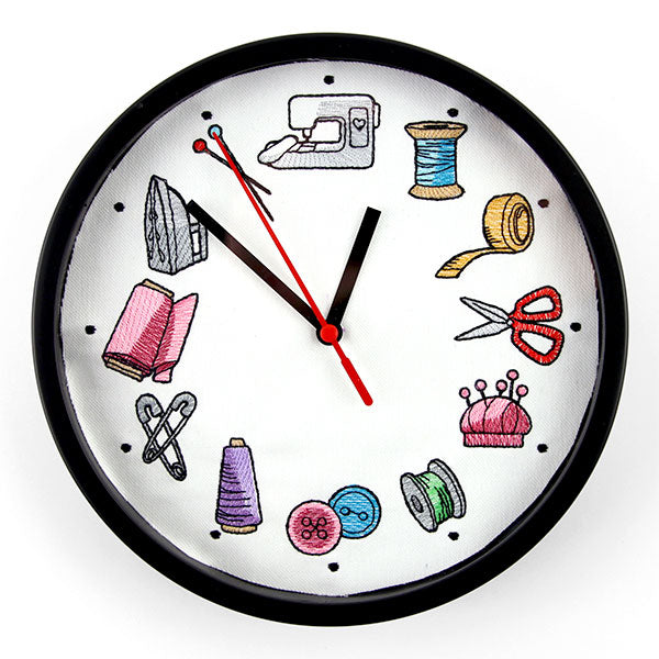 Stitch of Time Sewing Notions Clock - Split