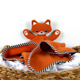 Snuggles and Smiles Stuffed Fox Blanket Buddy (In-the-Hoop)
