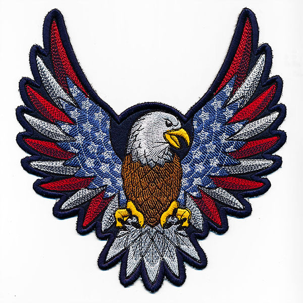 American Liberty Bald Eagle Patch (In-the-Hoop)