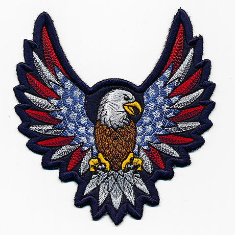 American Liberty Bald Eagle Patch (In-the-Hoop)