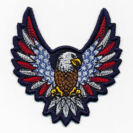 American Liberty Bald Eagle Patch (In-the-Hoop)