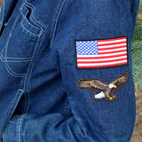 Proud to Be An American - Bald Eagle Patch (In-the-Hoop)