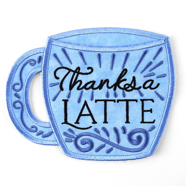 Thanks a Latte Gift Card Holder (In-the-Hoop)