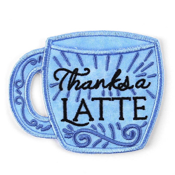 Thanks a Latte Gift Card Holder (In-the-Hoop)
