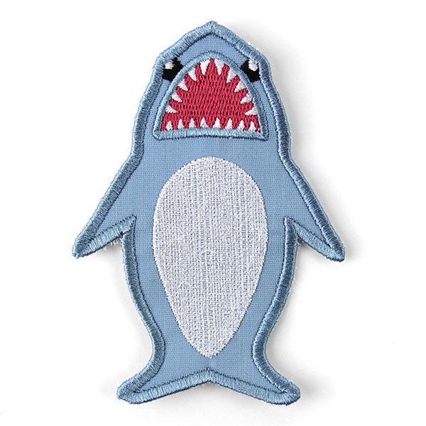 Bite Out of Reading Shark Bookmark (In-the-Hoop)