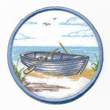 By the Seaside Row Boat Coaster (In-the-Hoop)