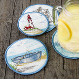 Setting Sail Clipper Ship Coaster (In-the-Hoop)