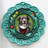 Garden Magic Photo Frame Ornament (Lace)