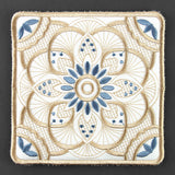 Art Deco Kaleidoscope Trivet (In-the-Hoop)