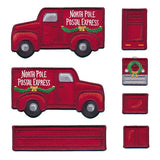 3D North Pole Mail Truck (In-the-Hoop)
