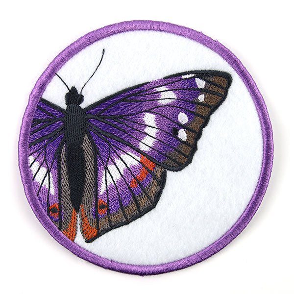 True Beauty Butterfly Coaster - Purple Emperor (In-the-Hoop)