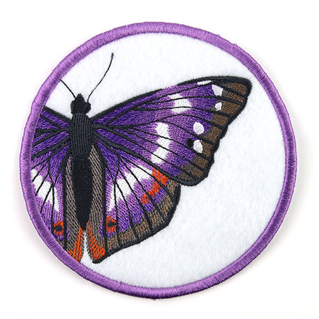 True Beauty Butterfly Coaster - Purple Emperor (In-the-Hoop)