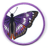 True Beauty Butterfly Coaster - Purple Emperor (In-the-Hoop)
