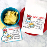 Snaccident Chicken Mug Rug (In-the-Hoop)