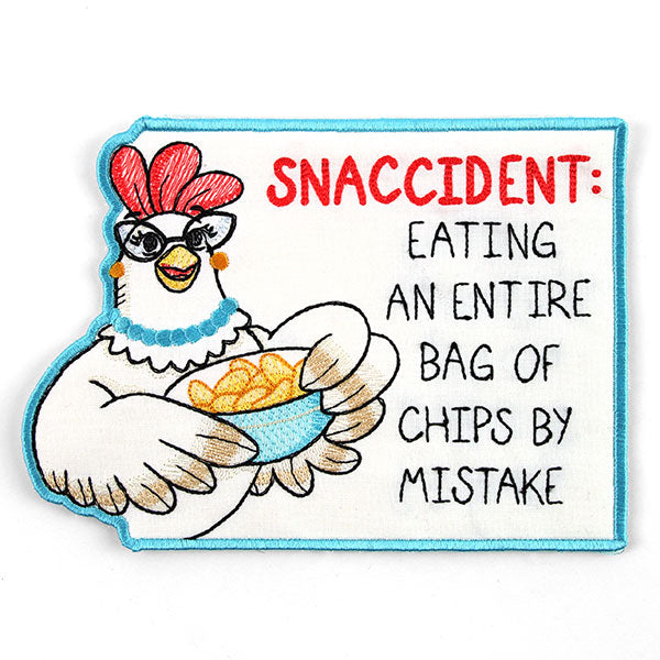 Snaccident Chicken Mug Rug (In-the-Hoop)