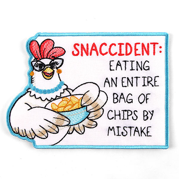 Snaccident Chicken Mug Rug (In-the-Hoop)