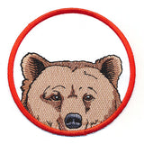 Autumn Animals Coasters - Bear (In-the-Hoop)