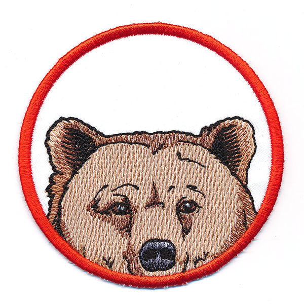 Autumn Animals Coasters - Bear (In-the-Hoop)