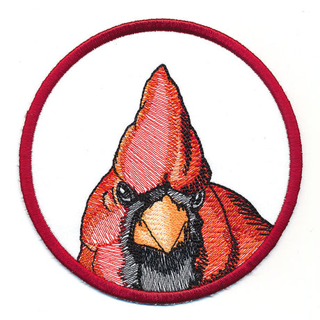 Autumn Animals Coasters - Cardinal (In-the-Hoop)