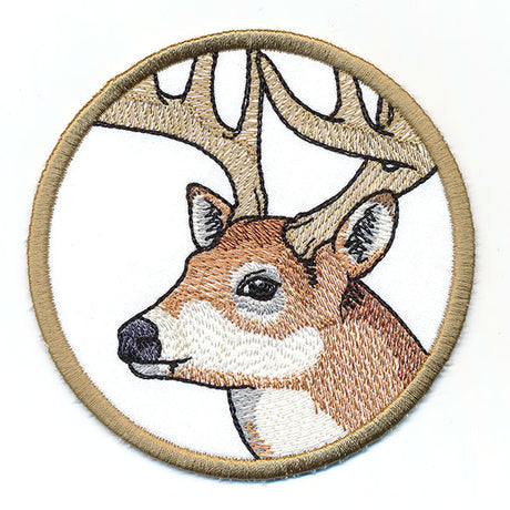 Autumn Animals Coasters - Deer (In-the-Hoop)