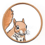 Autumn Animals Coasters - Squirrel (In-the-Hoop)