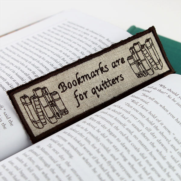 For Quitters Bookmarks (In-the-Hoop)