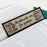 For Quitters Bookmarks (In-the-Hoop)