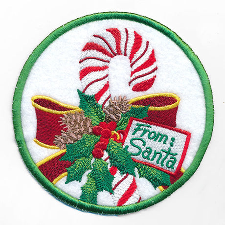 Christmas Cheer Coasters -Candy Cane (In-the-Hoop)