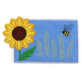 Autumn Sunflower Mug Rug (In-the-Hoop)