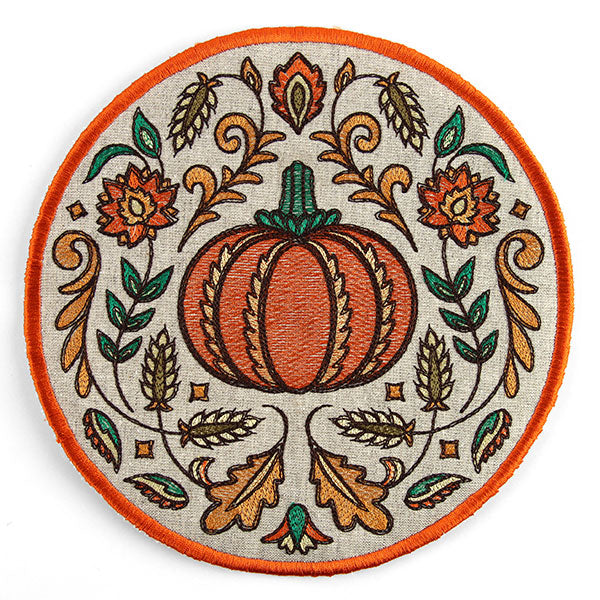 Harvest Folk Art Trivet (In-the-Hoop)