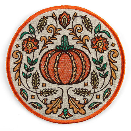 Harvest Folk Art Trivet (In-the-Hoop)