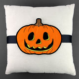 Up and Autumn Pillow Wrap - Jack o' lantern (In-the-Hoop)
